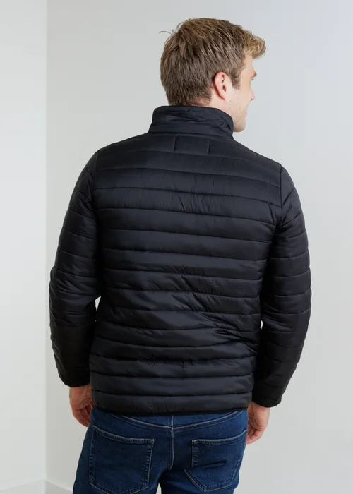 French Connection Black Superlight Funnel Neck Puffer Jacket - L Image 2
