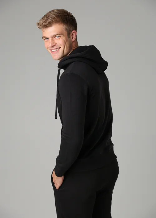 French Connection Black Cotton Blend Hoody - S Image 2