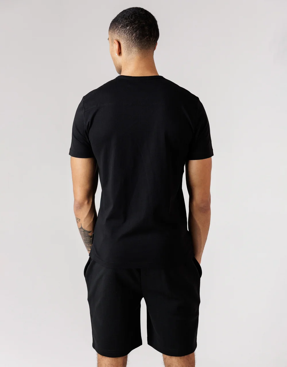 French Connection Black 3 Pack Cotton Crew Neck Short Sleeve T-Shirts - S Image 3