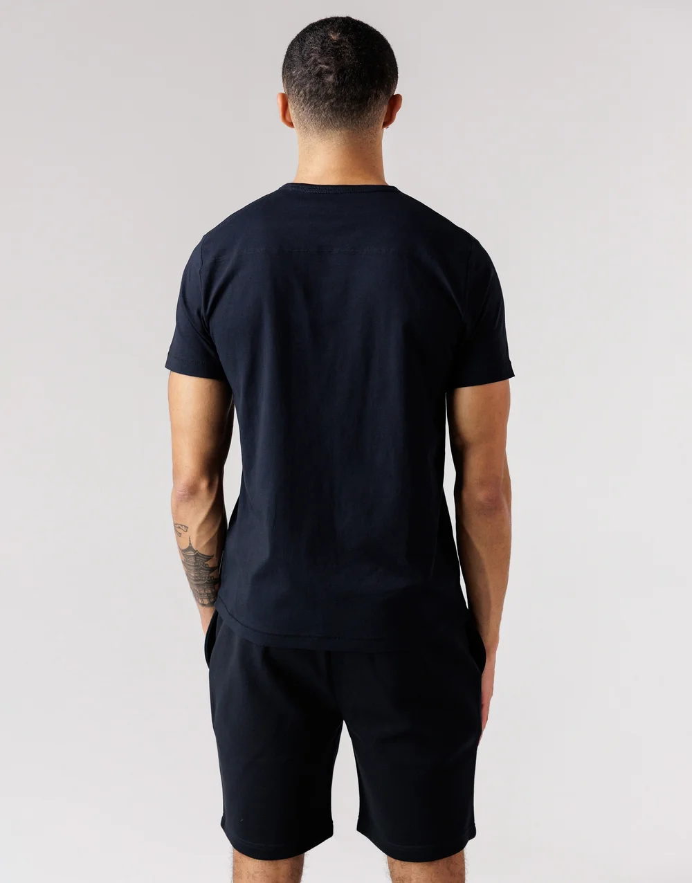 French Connection Navy 3 Pack Cotton Crew Neck Short Sleeve T-Shirts - S Image 3