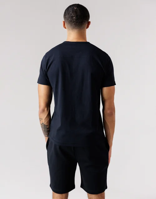 French Connection Navy 3 Pack Cotton Crew Neck Short Sleeve T-Shirts - S Image 3