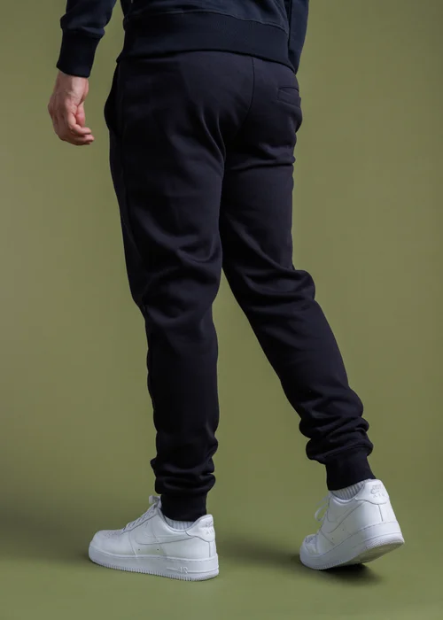 French Connection Navy Cotton Blend Joggers - S Image 2