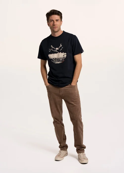 Brakeburn Navy Moorgate Dusk Paddle Board T -Shirt - 2XL Image 1