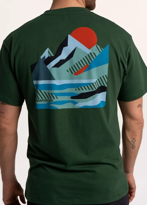 Brakeburn Green Notting Adventure T-Shirt - L Image 4