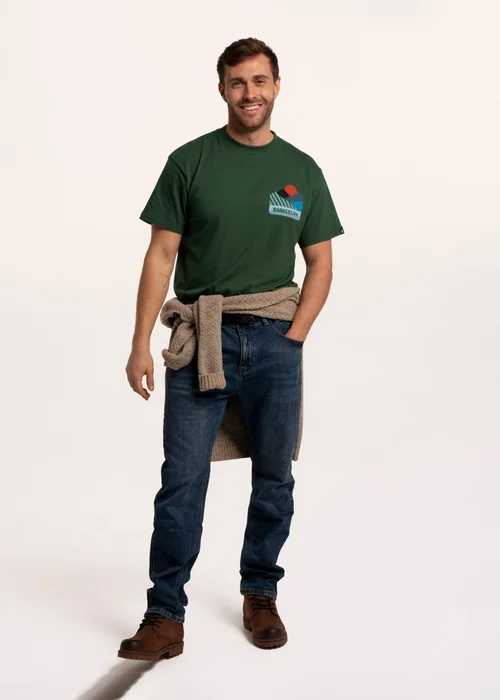 Brakeburn Green Notting Adventure T-Shirt - L Image 1