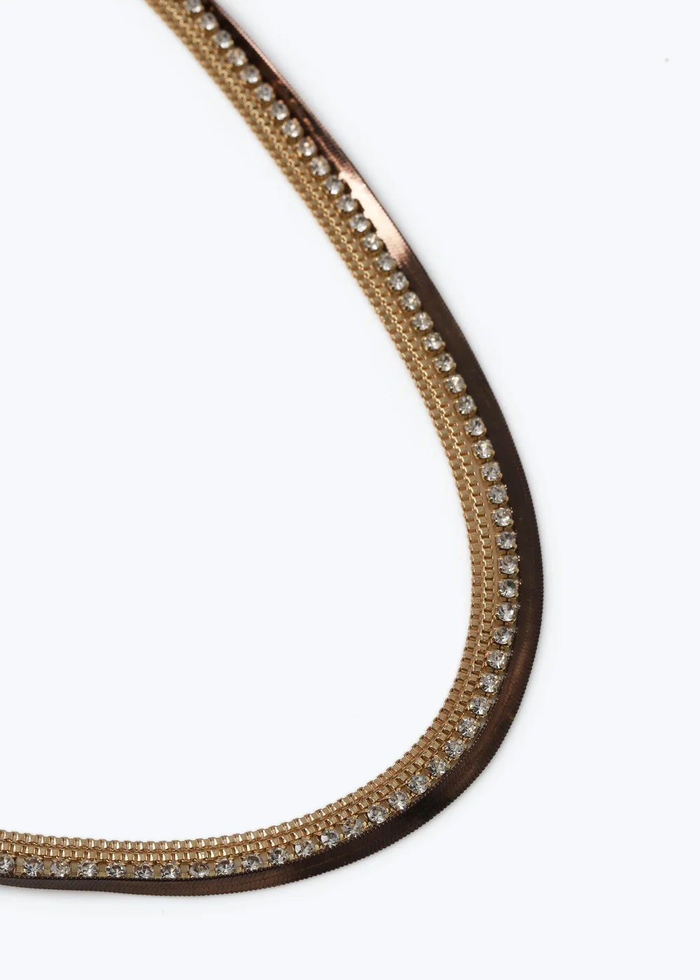 Muse Chocolate Brown Cupchain Necklace - One Size Image 2