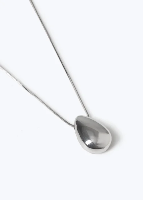 Muse Silver Nugget Pendant Necklace - One Size Image 2