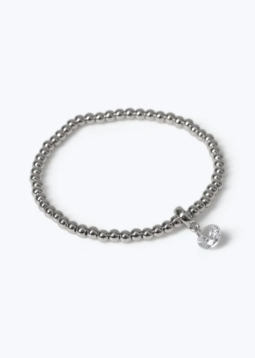 Muse CZ Crystal Stretch Wristwear Silver - One Size Image 2