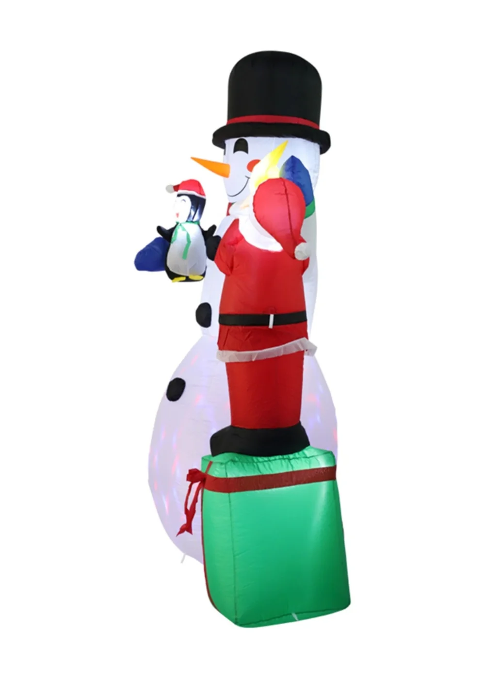 Lifeideas White Christmas Inflatable 2.4M - One Size Image 4