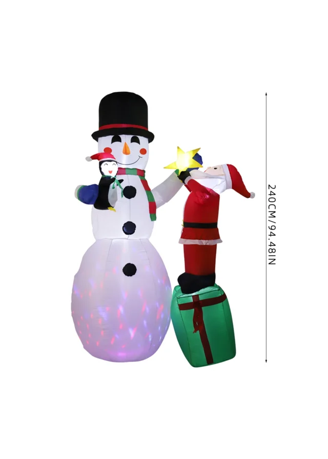 Lifeideas White Christmas Inflatable 2.4M
