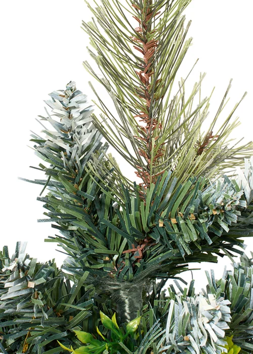 Lifeideas Green Artificial Christmas Tree with Decorations and LED Lights - Single Image 4