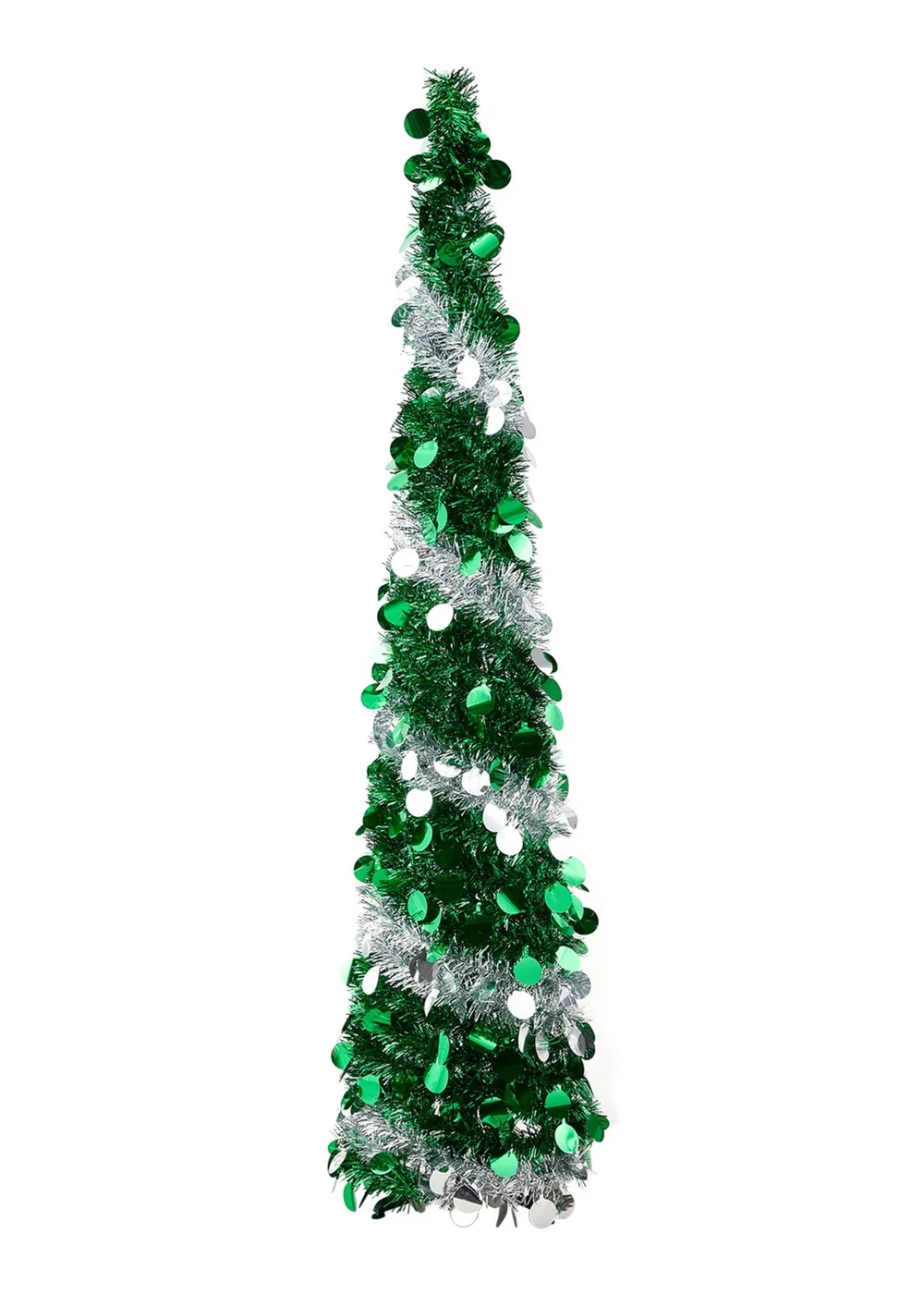 Lifeideas Decorative Artificial Tinsel Christmas Trees - One Size Image 3
