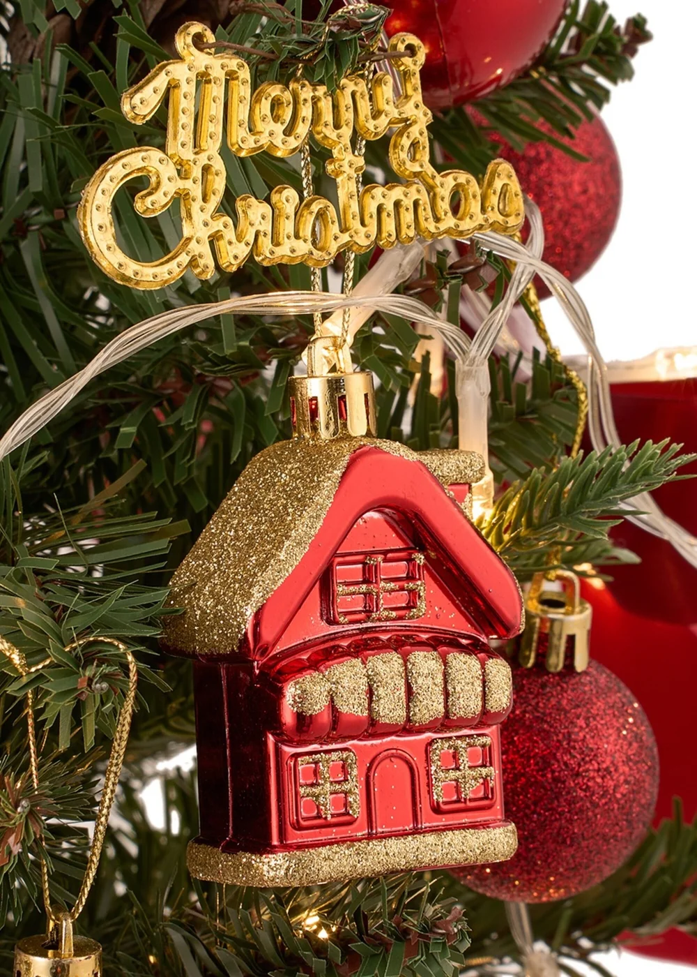 Lifeideas Mini Encrypted Christmas Tree Desktop Ornament 45CM - One Size Image 5