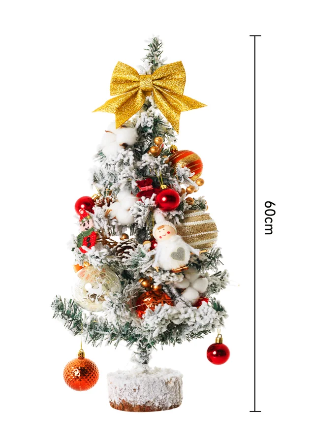 Lifeideas Multicoloured Tabletop Christmas Tree With LED Light