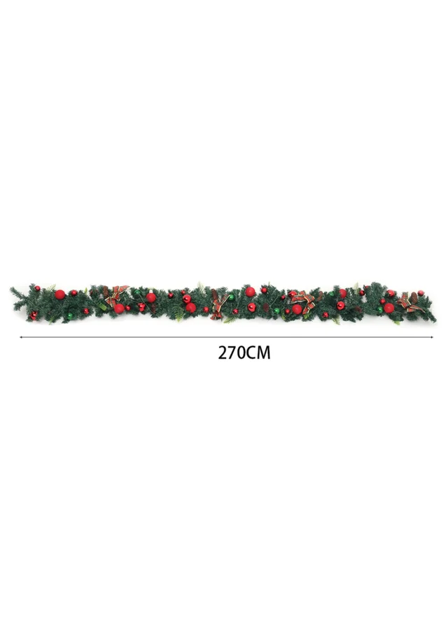 Lifeideas Multicoloured LED Light String Berry Ball Flower Garland Christmas Decor 2.7m