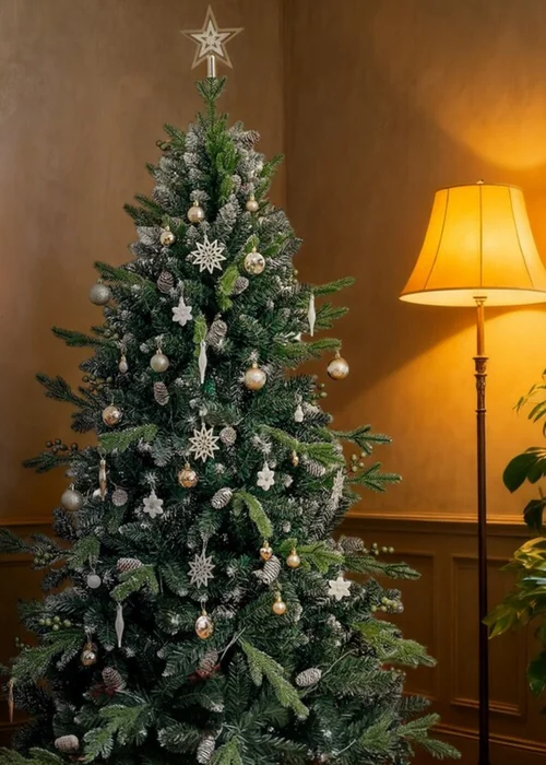 Lifeideas Gold Christmas Ornament Ball Set 58Pcs Shatterproof Hanging Balls for Xmas Tree - One Size Image 4