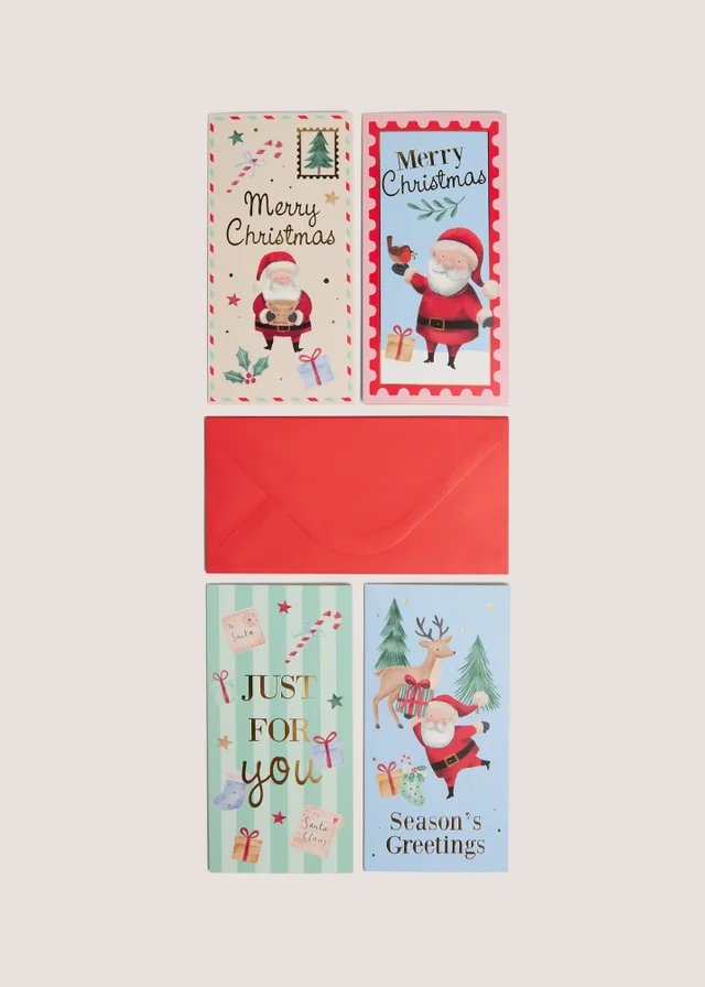 Red Christmas Money Wallets