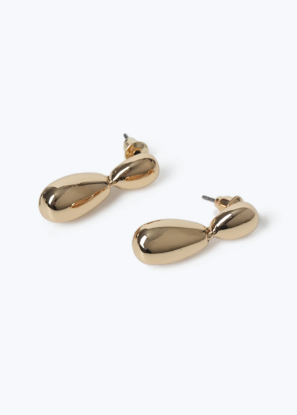 Muse Gold Mini Double Drop Earrings - One Size Image 2