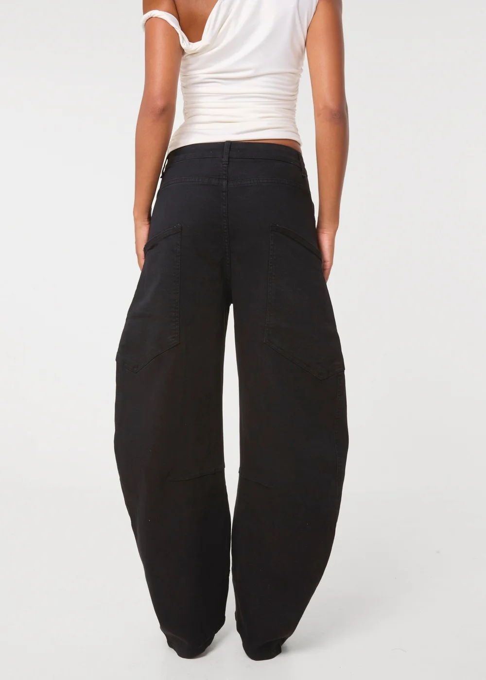 Pink Vanilla Black Extreme Cargo Balloon Jeans - 12 Image 3