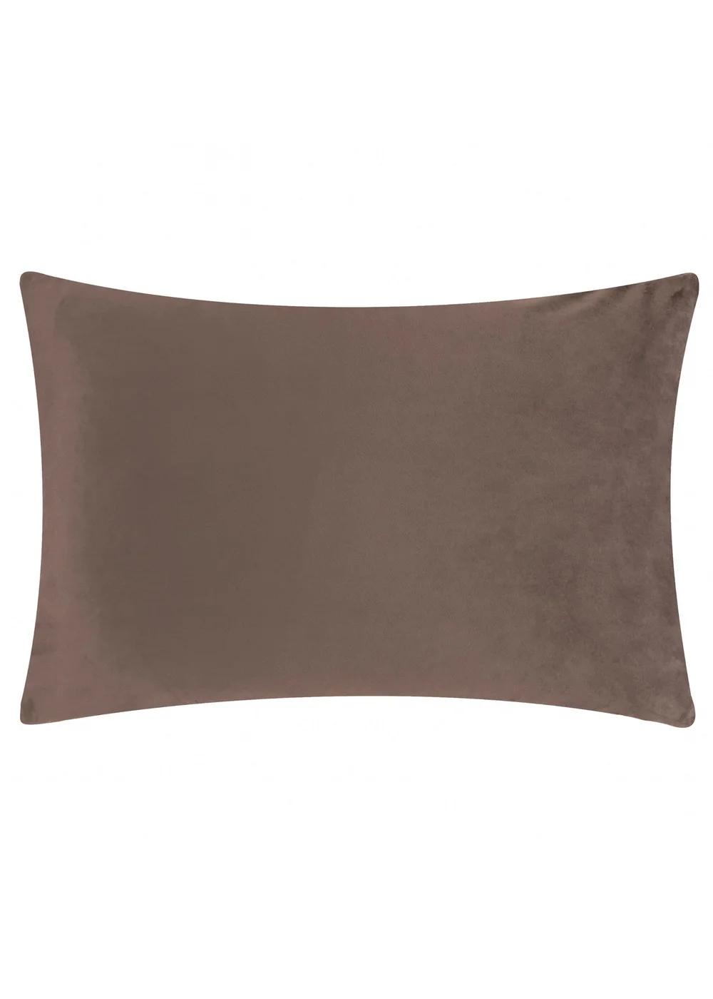 Furn Softie Grid 40x60 Quilted Cushion Chocolate / Sand - 40x60cm Image 3