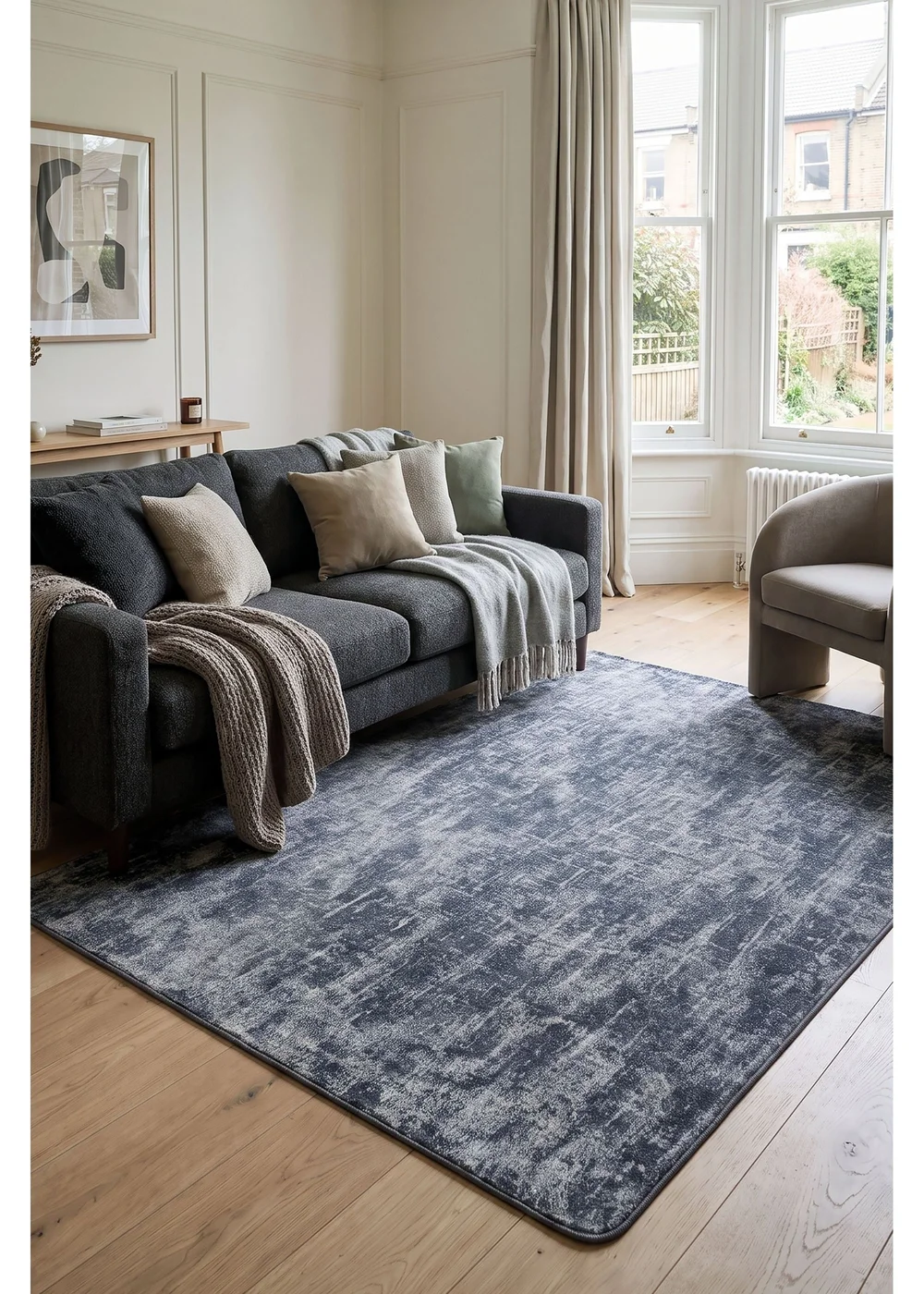 Homemaker Avalon Abstract Storm Rug 140/200 - 140 X 200 Image 1
