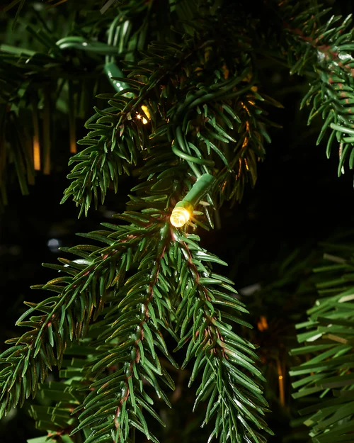 WeRChristmas Green Pre-Lit Grand Alaskan Fir Christmas Tree 7 Ft - No Size Image 4