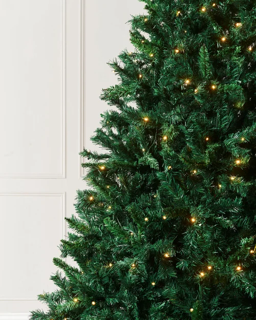 WeRChristmas Green Pre-Lit Mixed Pine Christmas Tree 9 Ft - No Size Image 3