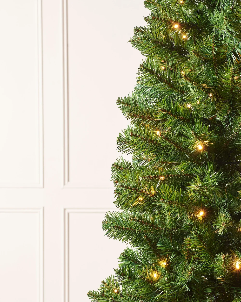 WeRChristmas Green Pre-Lit Slim Christmas Tree 6 Ft - No Size Image 3