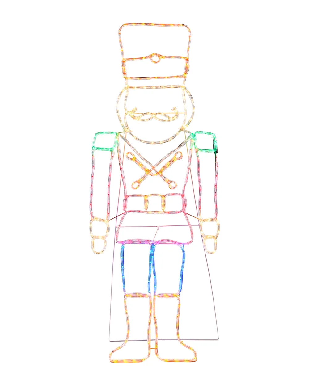 WeRChristmas Pre-Lit Kings Guard Nutcracker Rope Light Silhouette 147 Cm - No Size Image 1