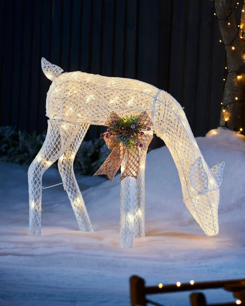 WeRChristmas Multi-Colour 3D Reindeer Family Silhouette 151 Cm - No Size Image 4