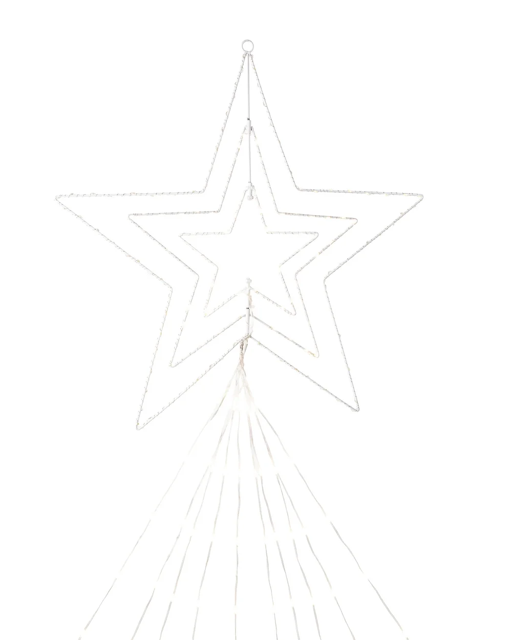 WeRChristmas Pre-Lit Large Hanging Star Silhouette 258 Cm - No Size Image 1