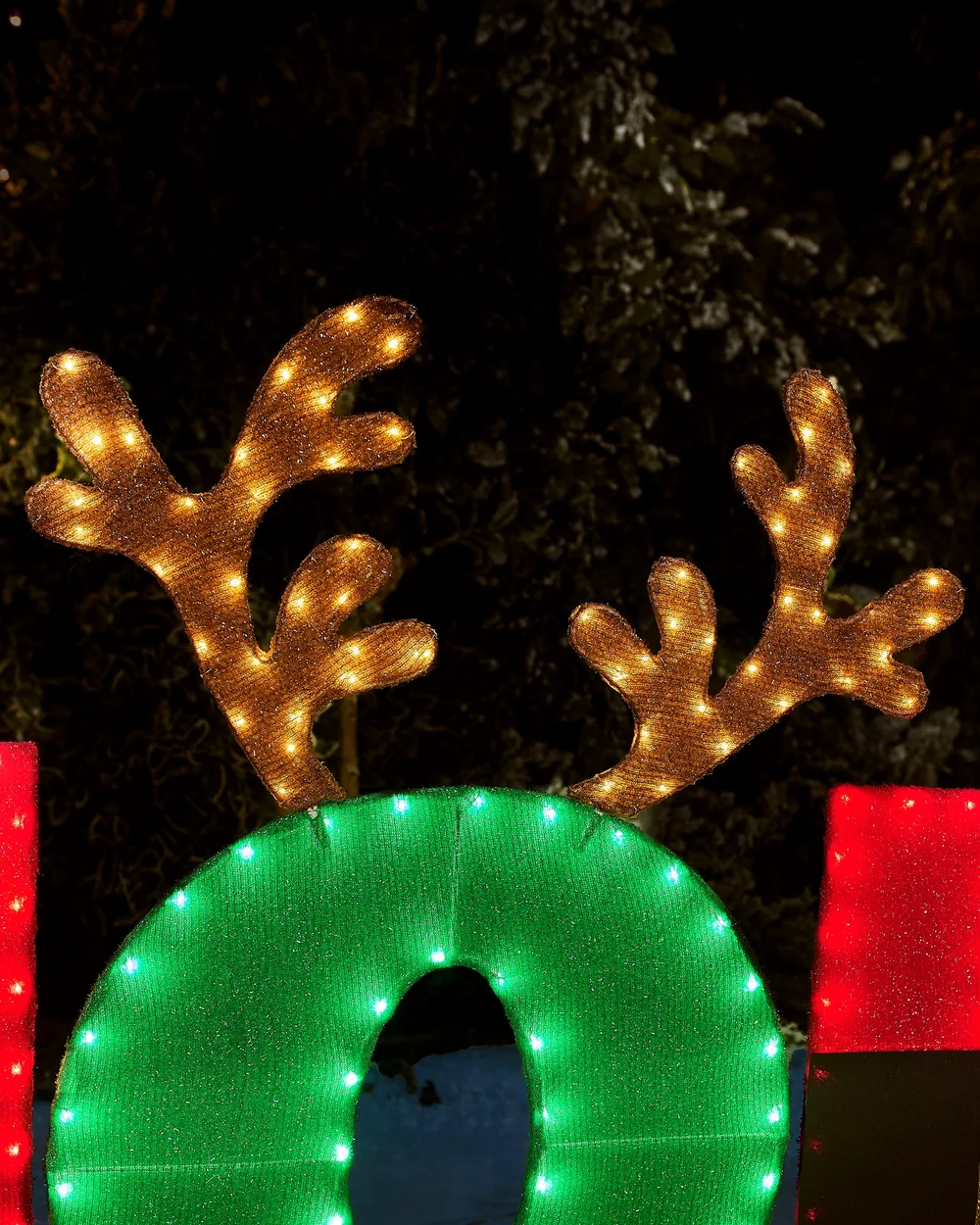 WeRChristmas Pre-Lit Ho Ho Ho Silhouette 330 Cm - No Size Image 4