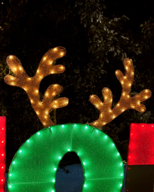 WeRChristmas Pre-Lit Ho Ho Ho Silhouette 330 Cm - No Size Image 4