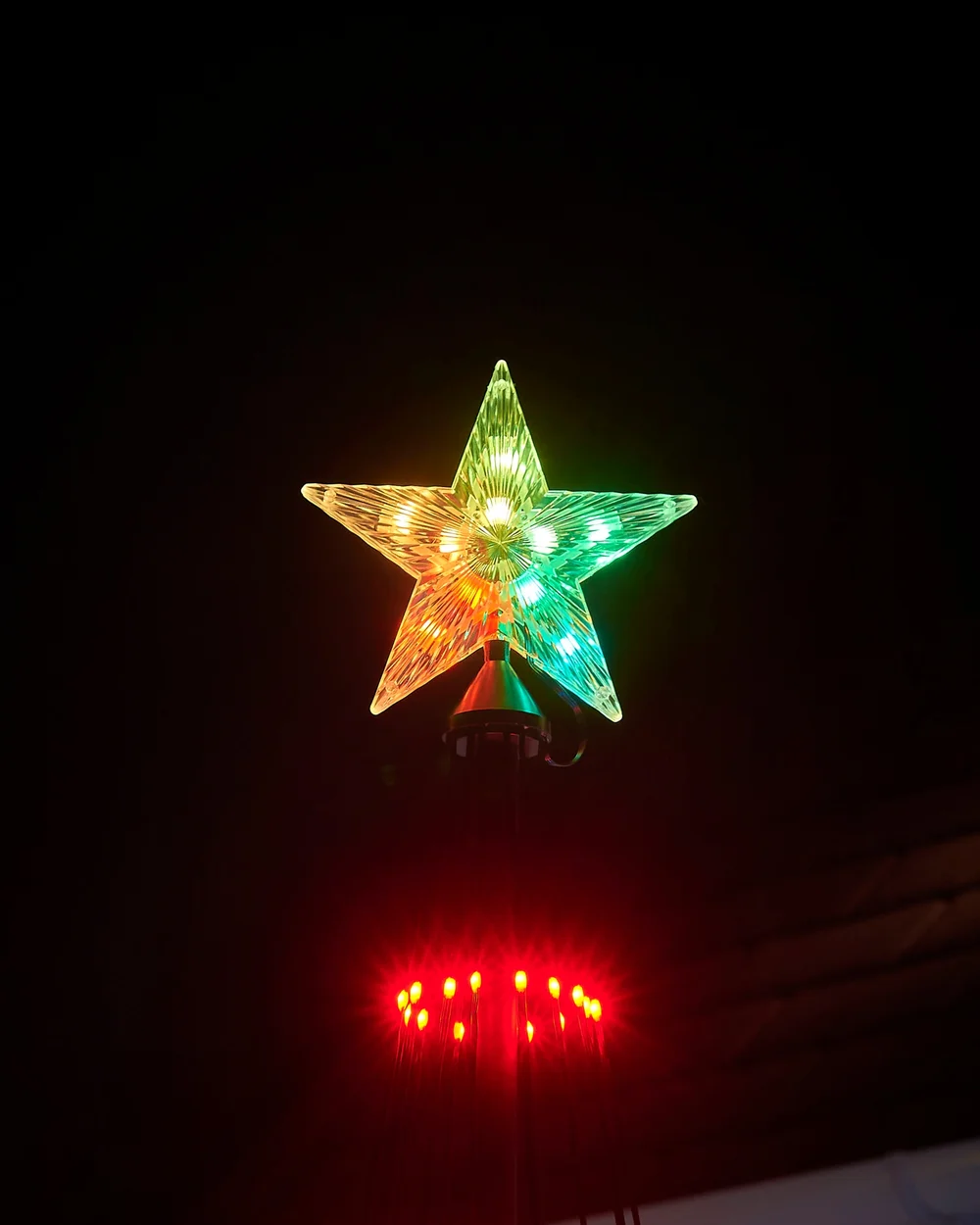 WeRChristmas Multi-Colour Rgb Led Pop-Up Christmas Tree With Star 2.5 M - No Size Image 3
