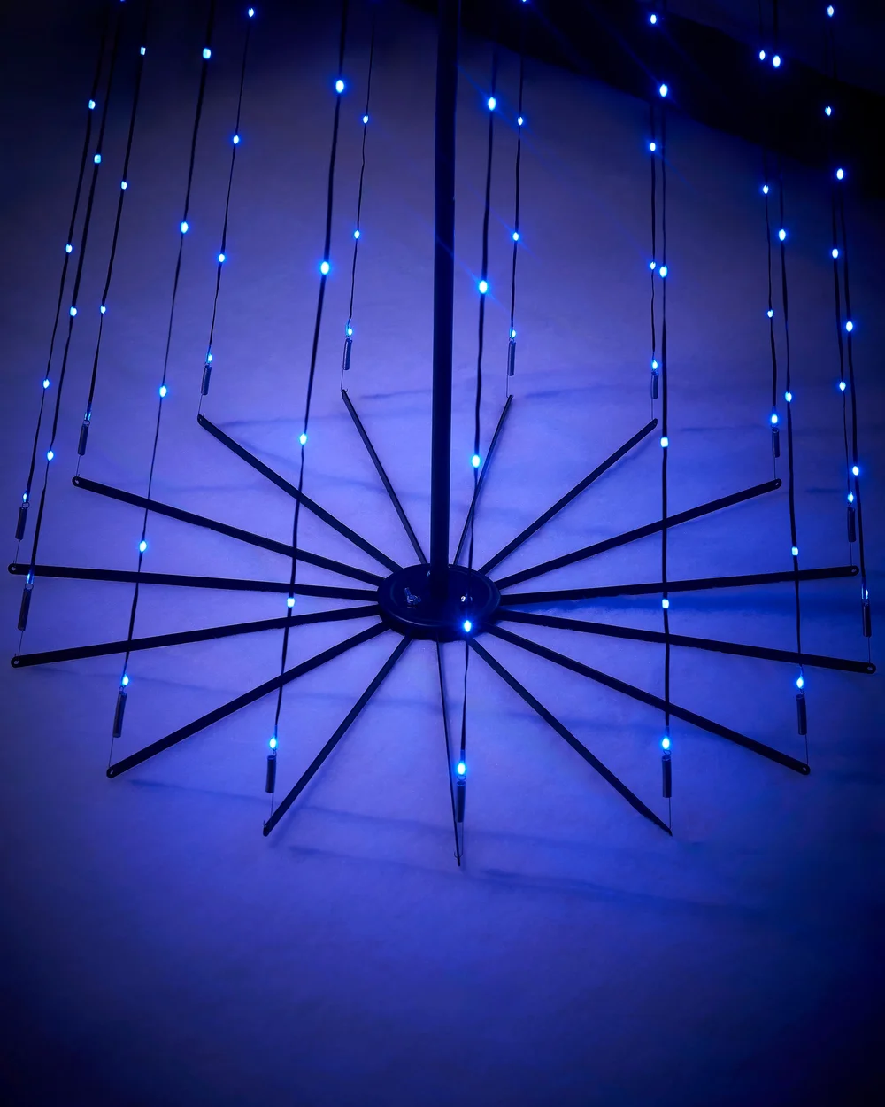 WeRChristmas Multi-Colour Rgb Led Pop-Up Christmas Tree With Star 2.5 M - No Size Image 5