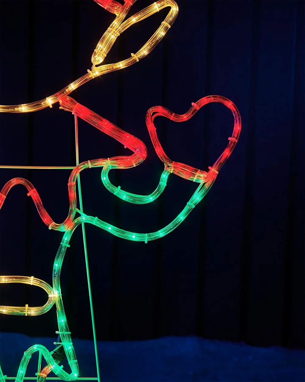 WeRChristmas White 2D Elf Rope Light Silhouette 116 Cm - No Size Image 4
