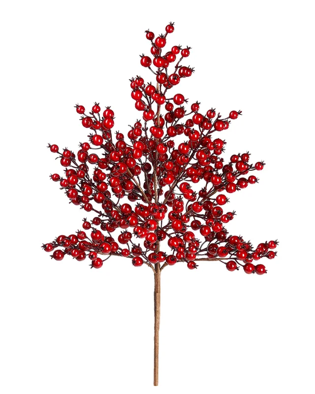 WeRChristmas Red Berry Christmas Tree Topper 90 Cm