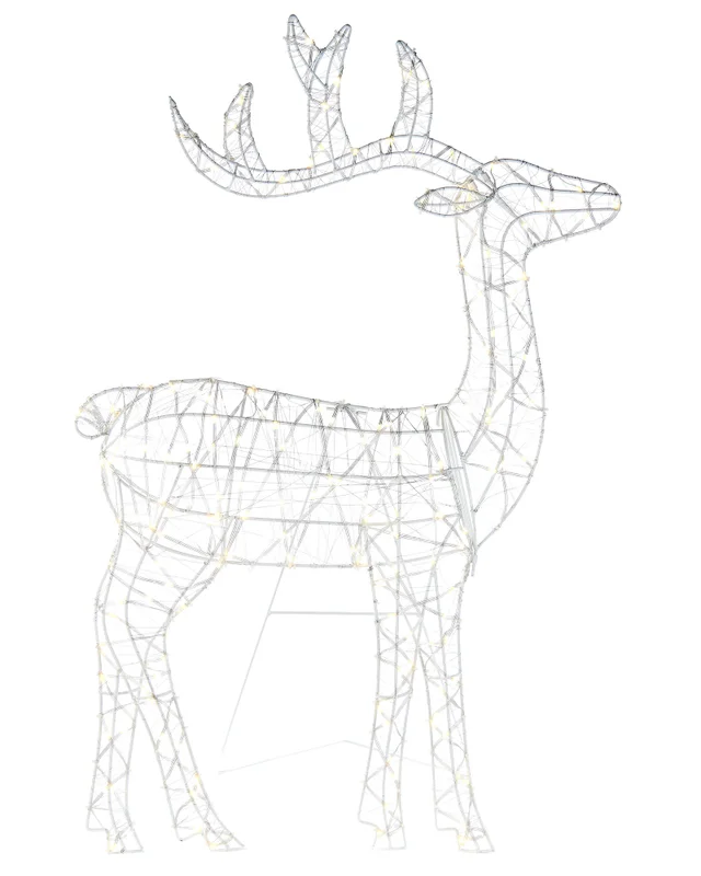 WeRChristmas Multi-Colour 2D Standing Reindeer Silhouette 95 Cm