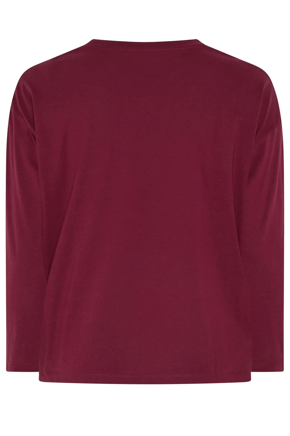 Yours Curve Red Relaxed Cotton Top - 18 Image 5