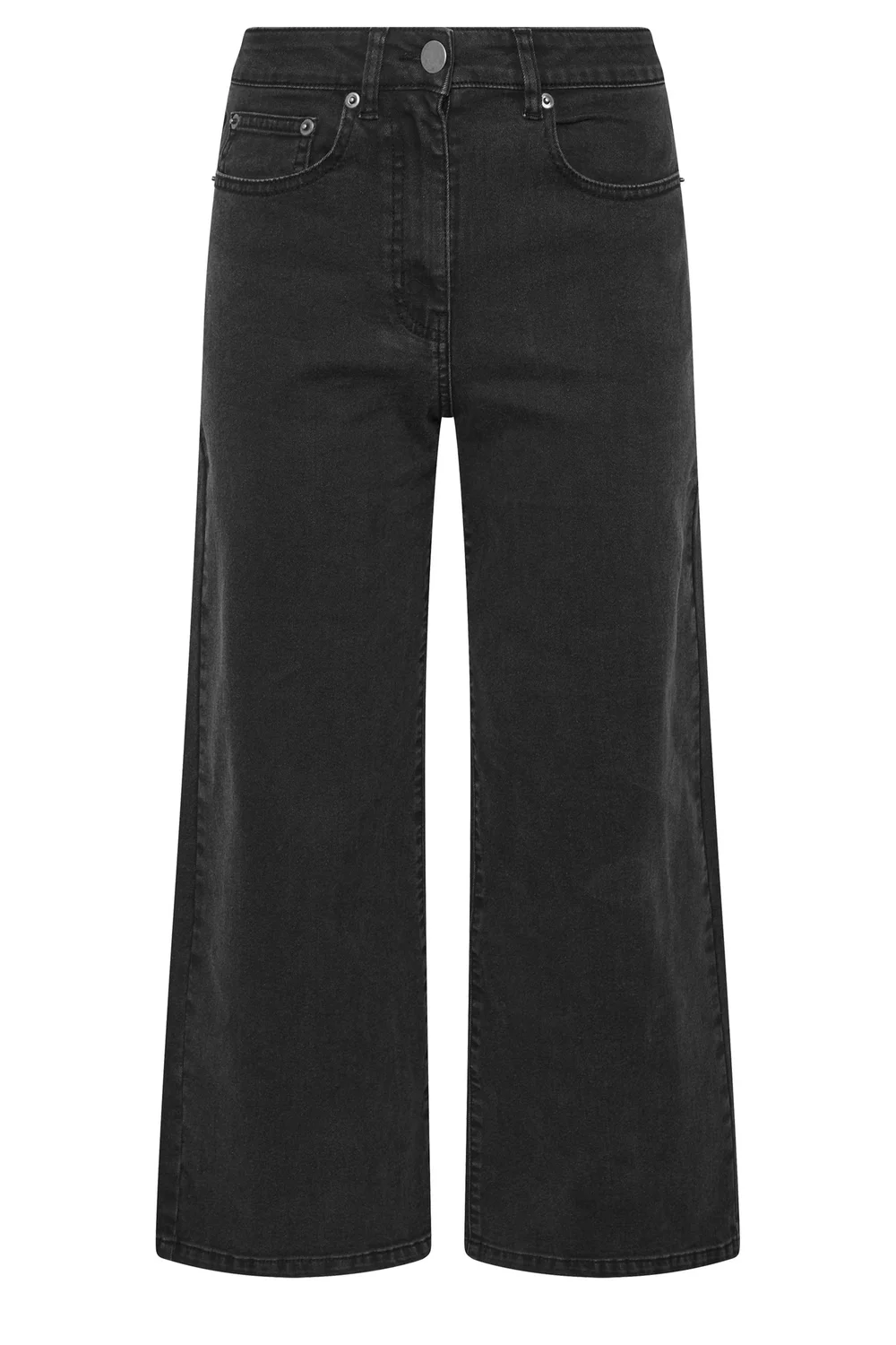 PixieGirl Petite Black Wide Leg Jeans - 6 Image 5