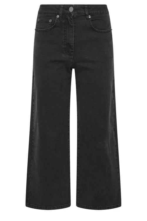 PixieGirl Petite Black Wide Leg Jeans - 6 Image 5