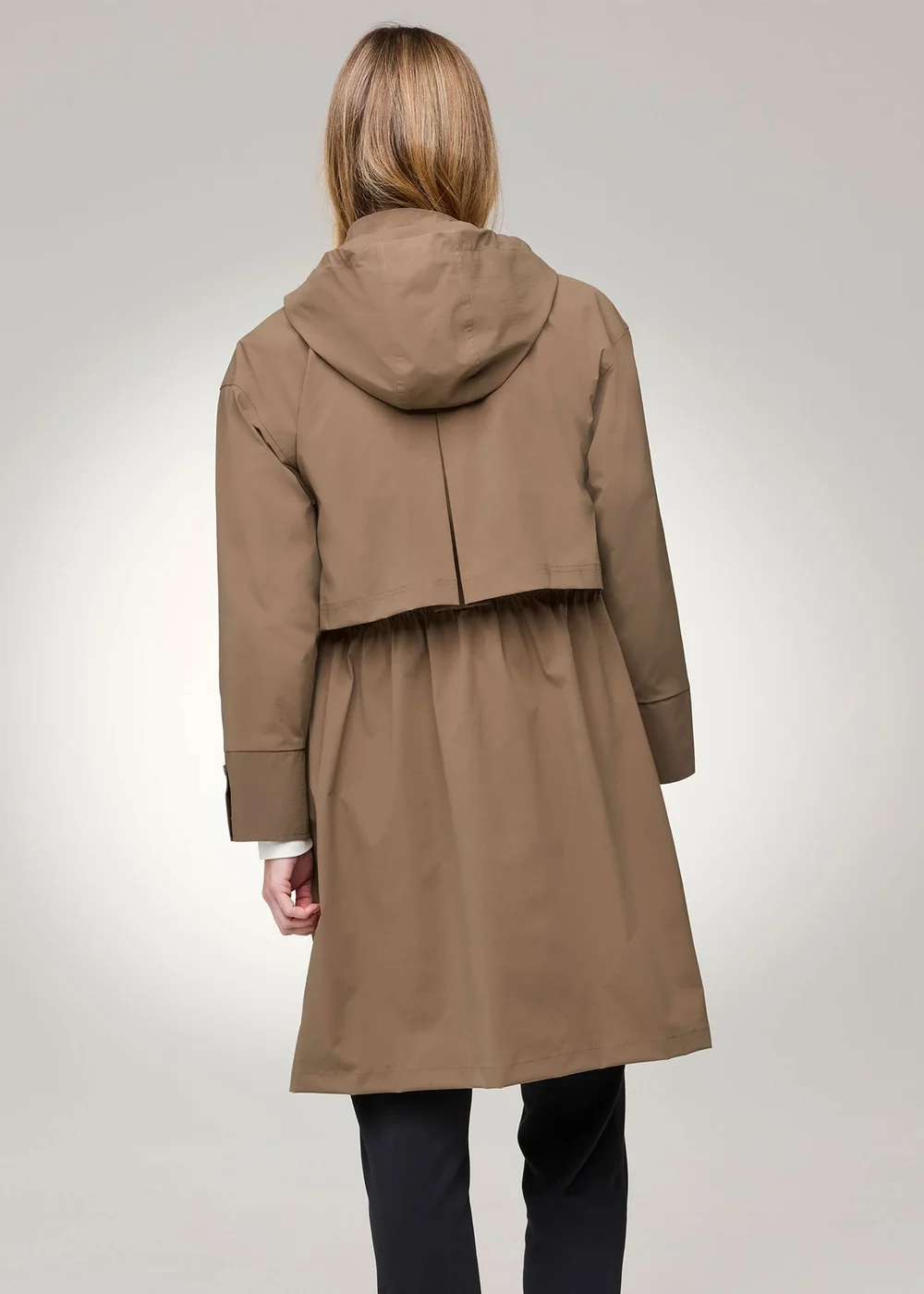 Cotton Traders Active Toffee Long Waterproof Jacket - 14 Image 3