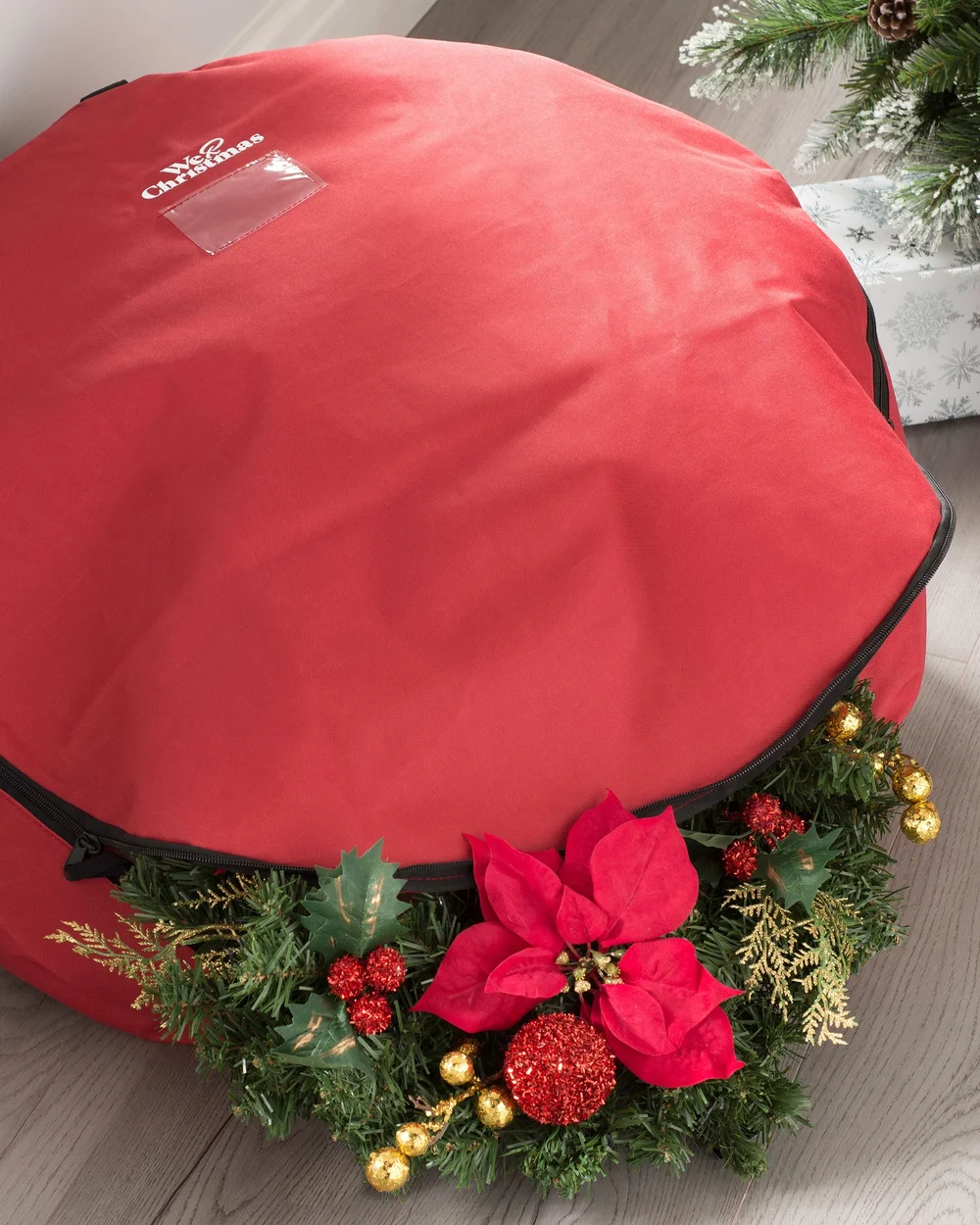 WeRChristmas Red Christmas Garland & Wreath Storage Bag 76 Cm - No Size Image 2