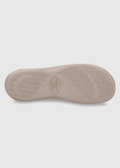 Totes Isotoner Light Brown Popcorn Mule Slippers - 7 Image 6