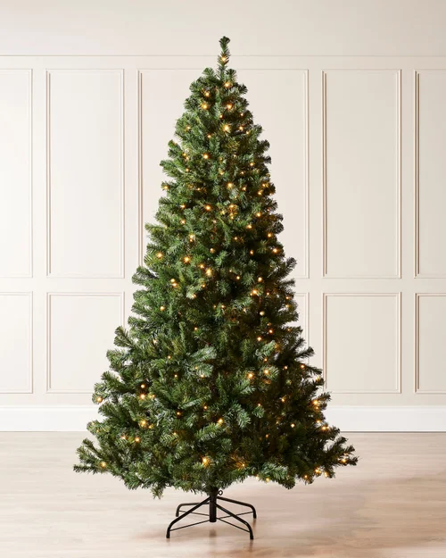 WeRChristmas Green Pre-Lit Emerald Spruce Artificial Christmas Tree 300 Warm White Leds 7 Ft - No Size Image 2
