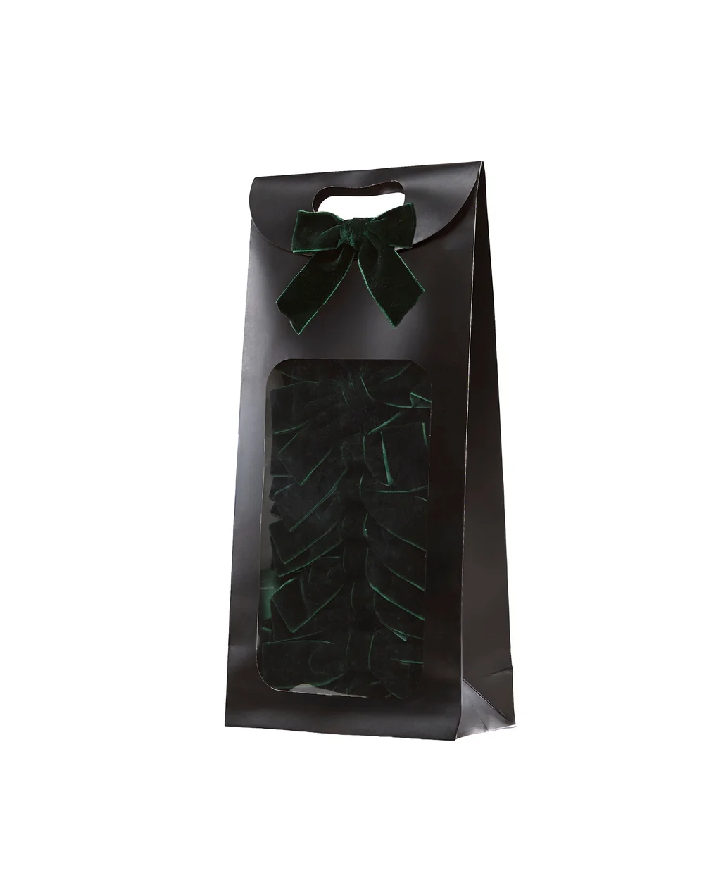 WeRChristmas Sage Green Set Of 20 Velvet Double Christmas Bows 16.5 Cm - No Size Image 1