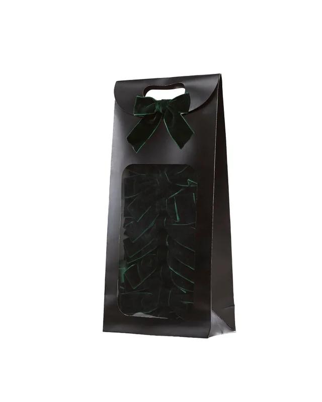 WeRChristmas Sage Green Set Of 20 Velvet Double Christmas Bows 16.5 Cm