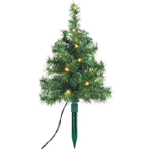 WeRChristmas White Set Of 6 Christmas Tree Pathway Stake Lights 90 Warm White Leds 30 Cm - No Size Image 5