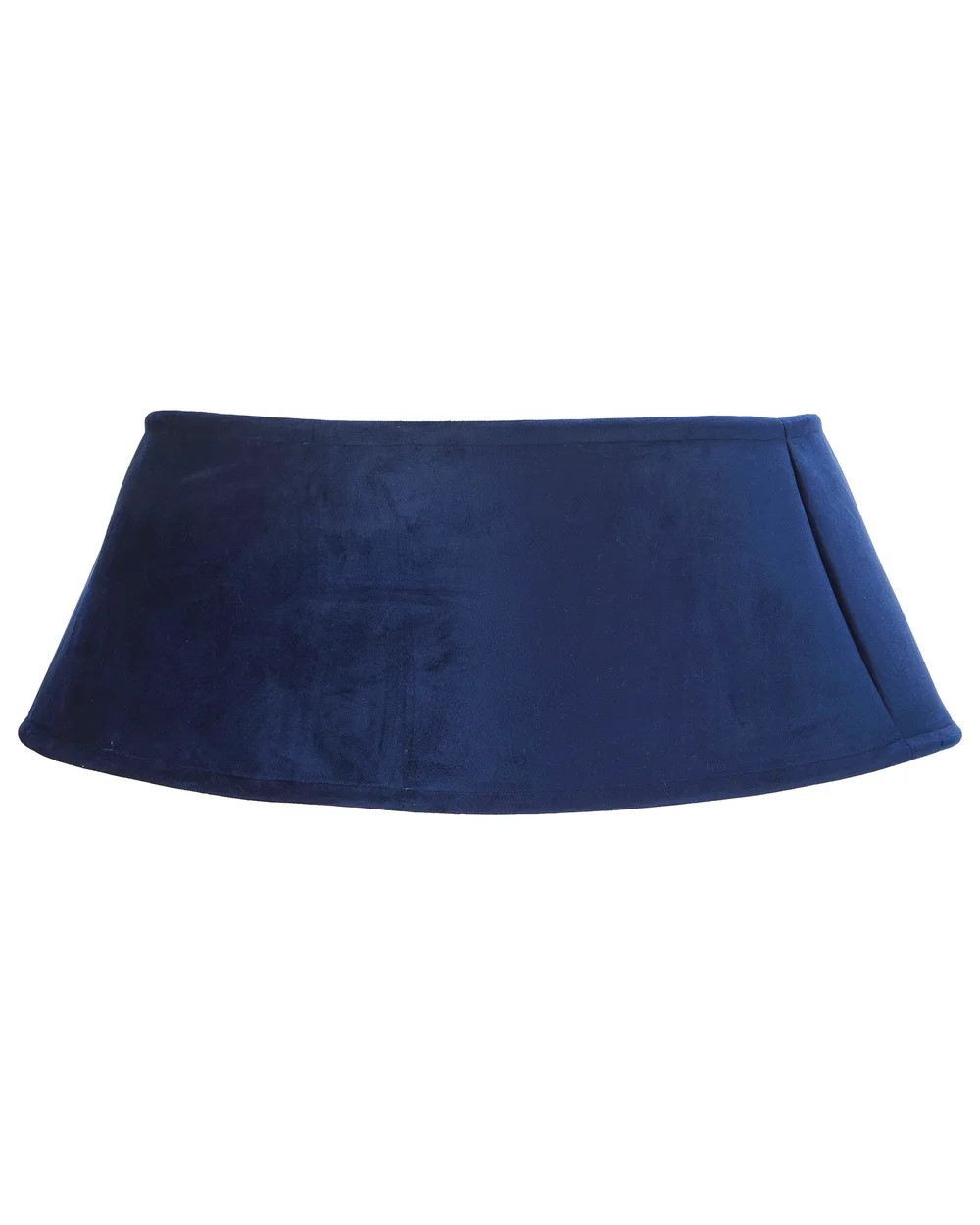 WeRChristmas Navy Velvet Christmas Tree Collar 70 Cm - No Size Image 1