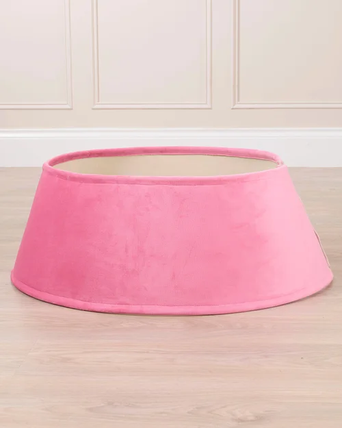 WeRChristmas Pink Velvet Christmas Tree Collar 70 Cm - No Size Image 5